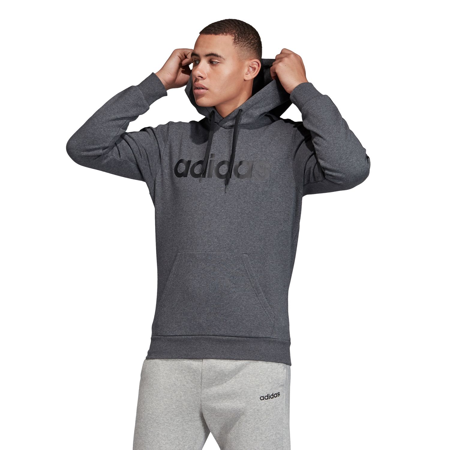 men's adidas essential pullover hoodie