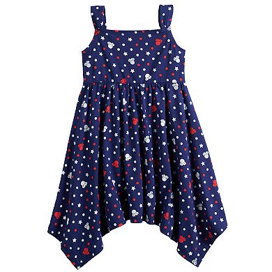 Disney's Minnie Mouse Toddler Girl Patriotic Handkerchief-Hem Dress by Jumping Beans®