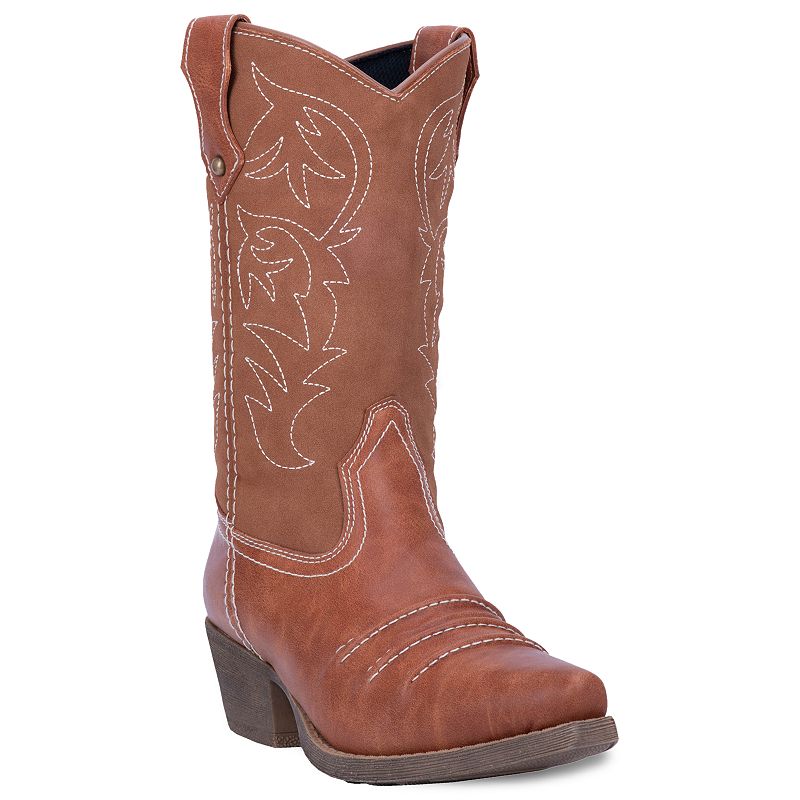 UPC 679145434089 product image for Dingo Prairie Rose Women's Western Boots, Size: 7, Brown | upcitemdb.com