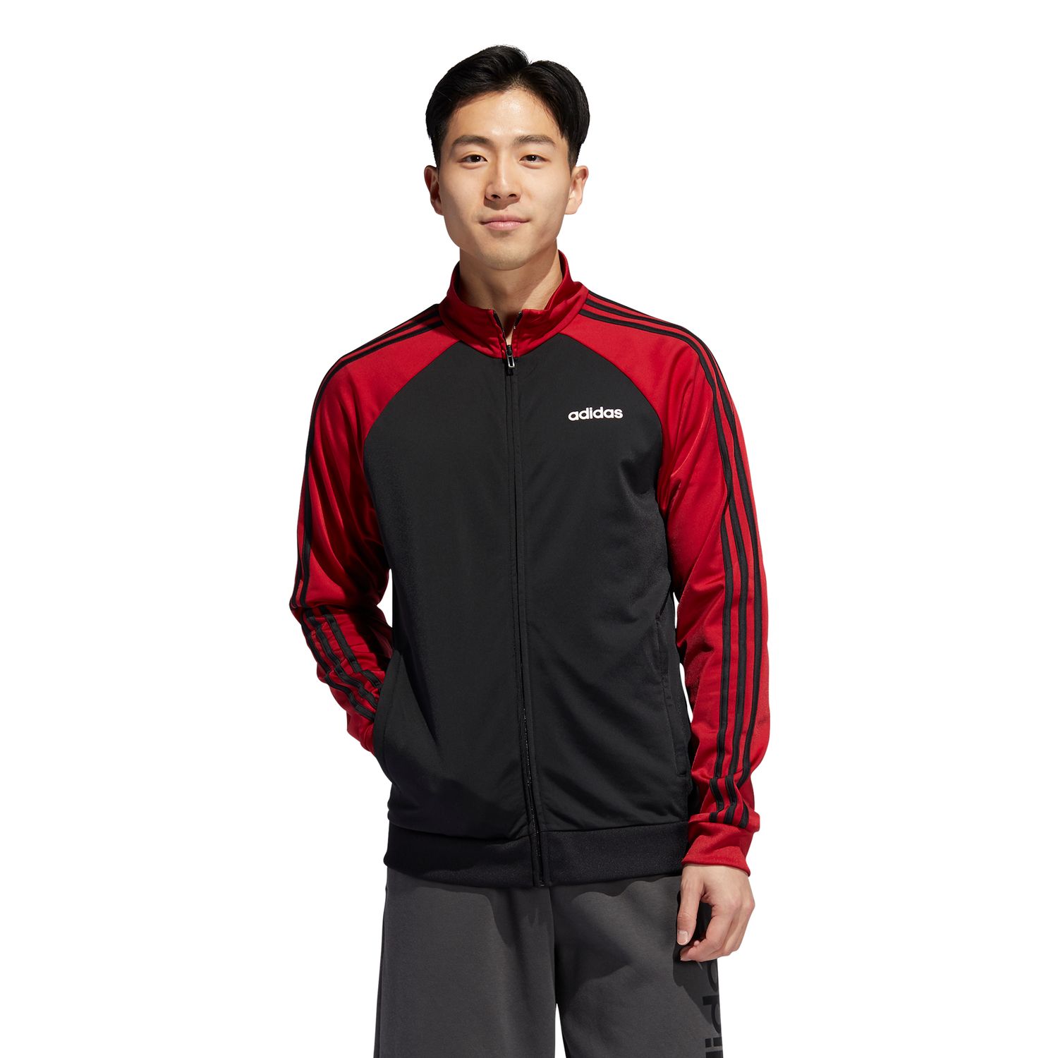 men's adidas essential track jacket