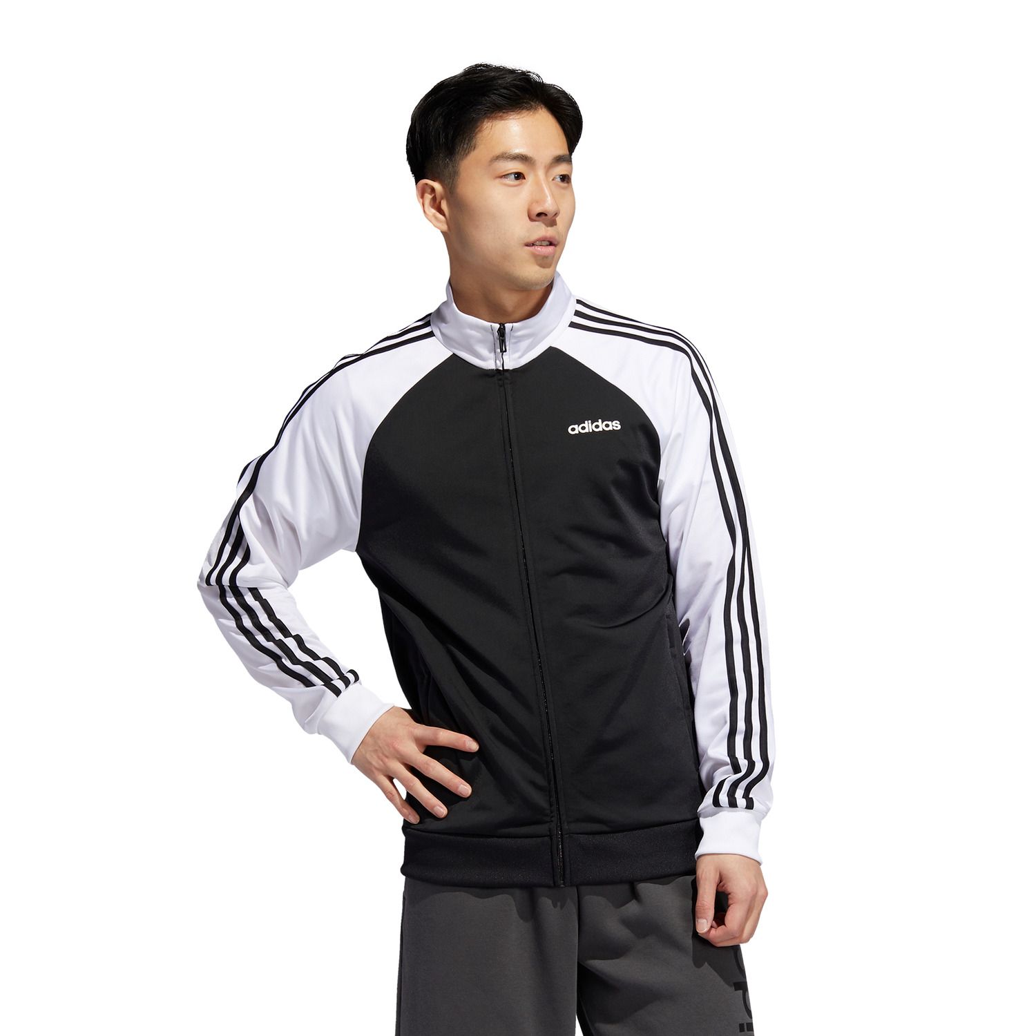 men's adidas essential track jacket