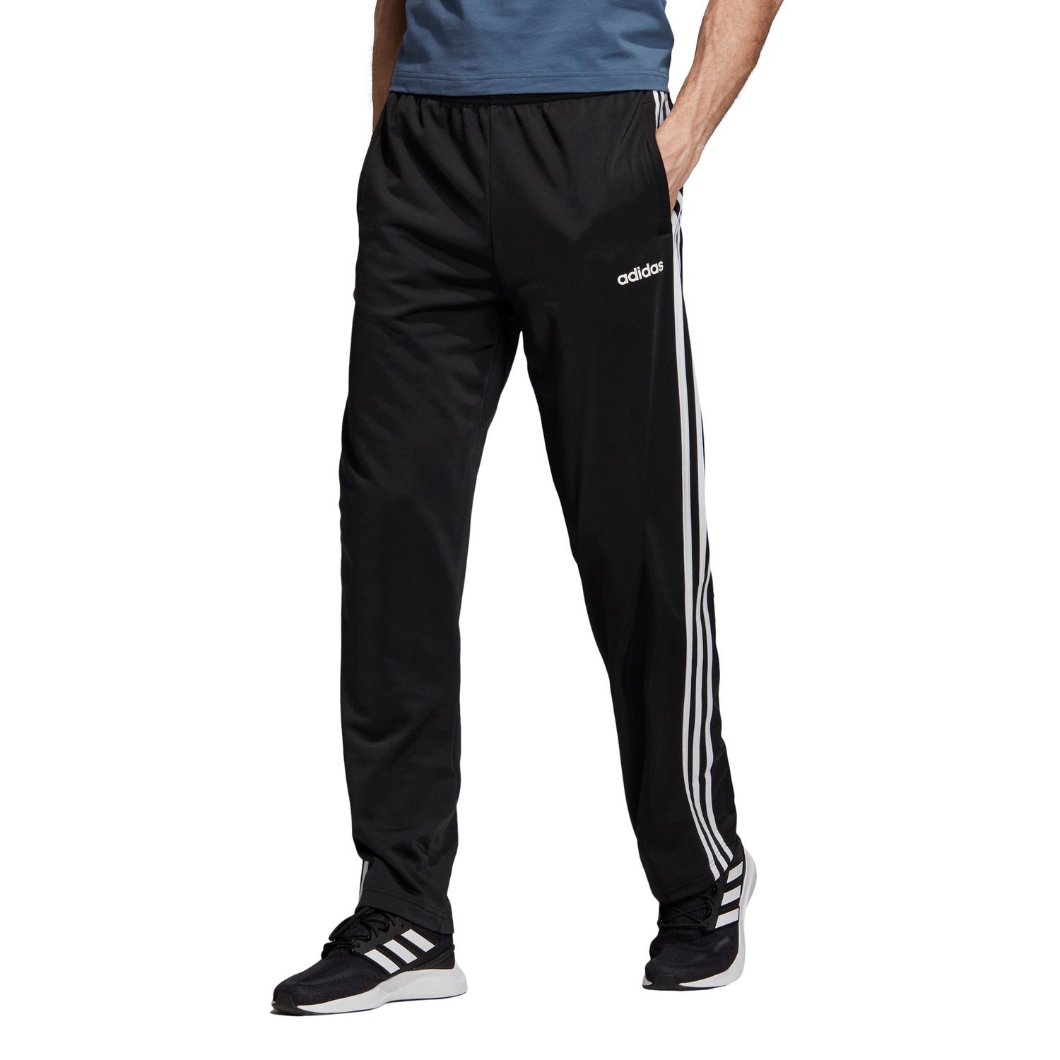 adidas men's athletics essential track pants