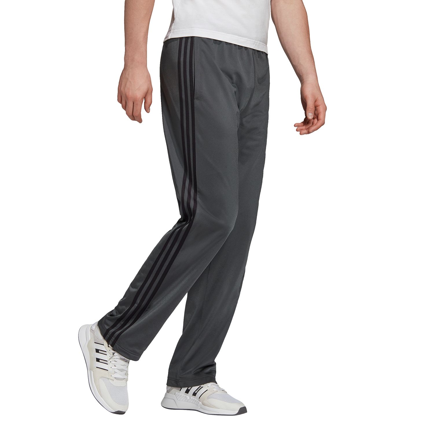 dark grey adidas sweatpants