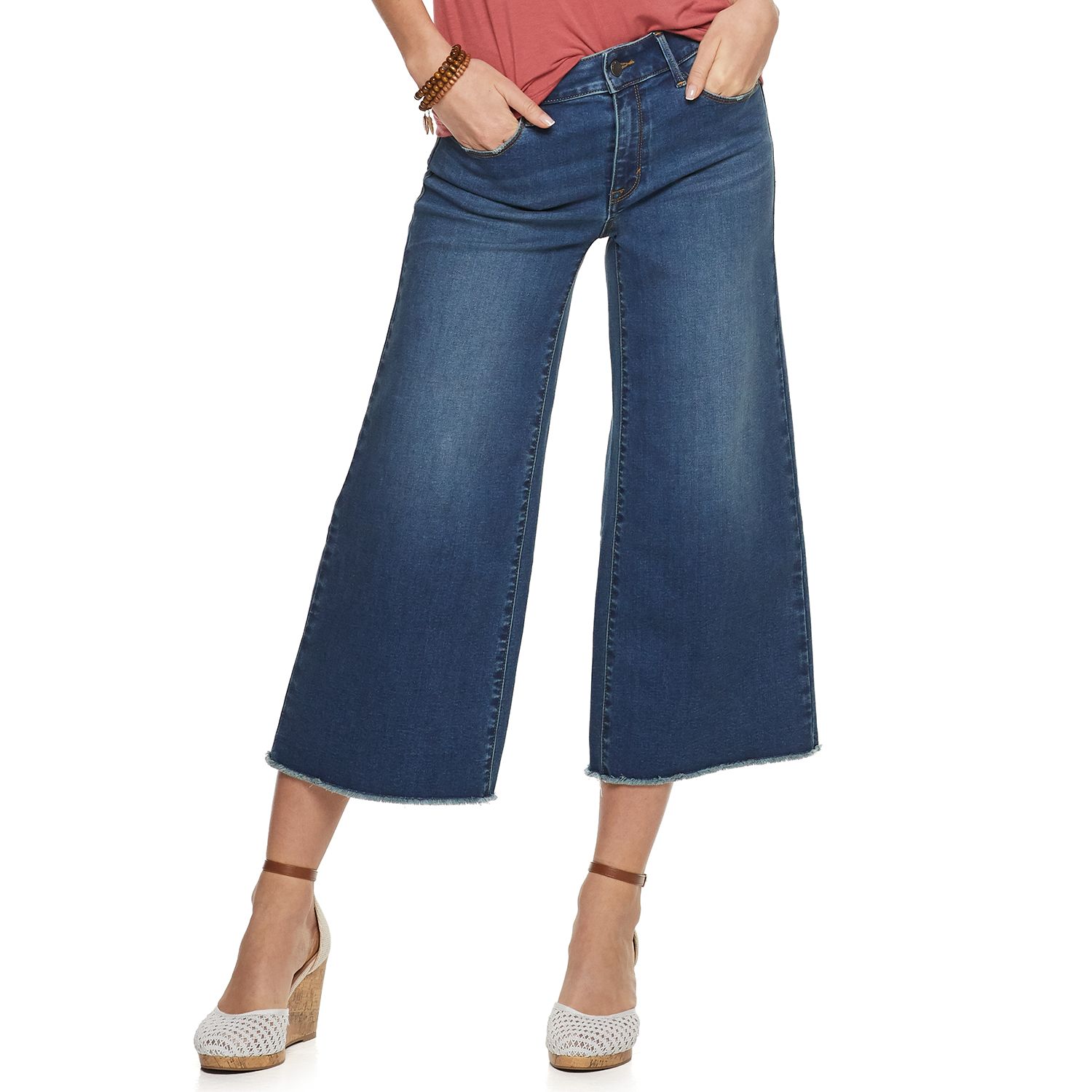 kohls cropped jeans