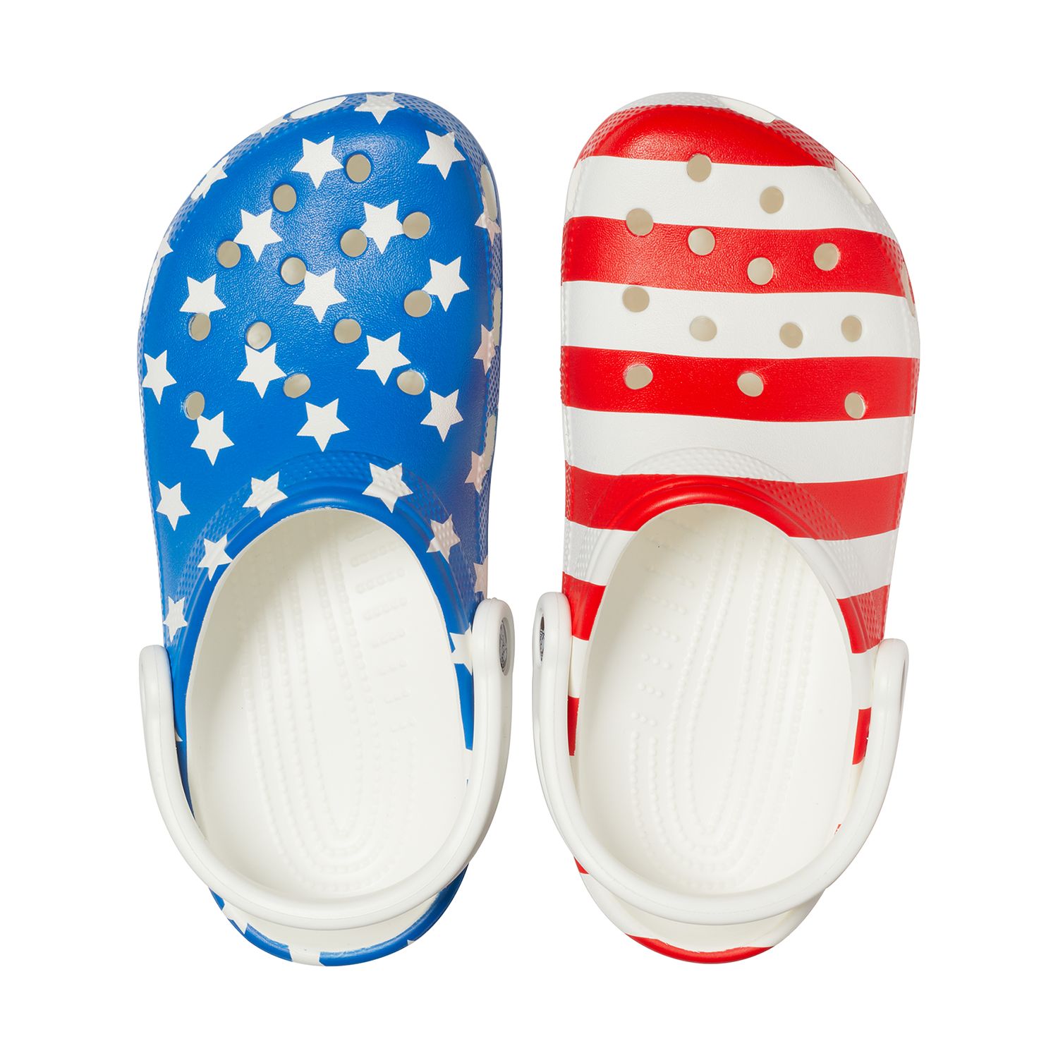 american flag crocs for kids