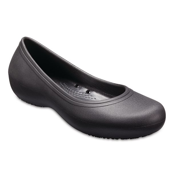 Crocs work hot sale flats