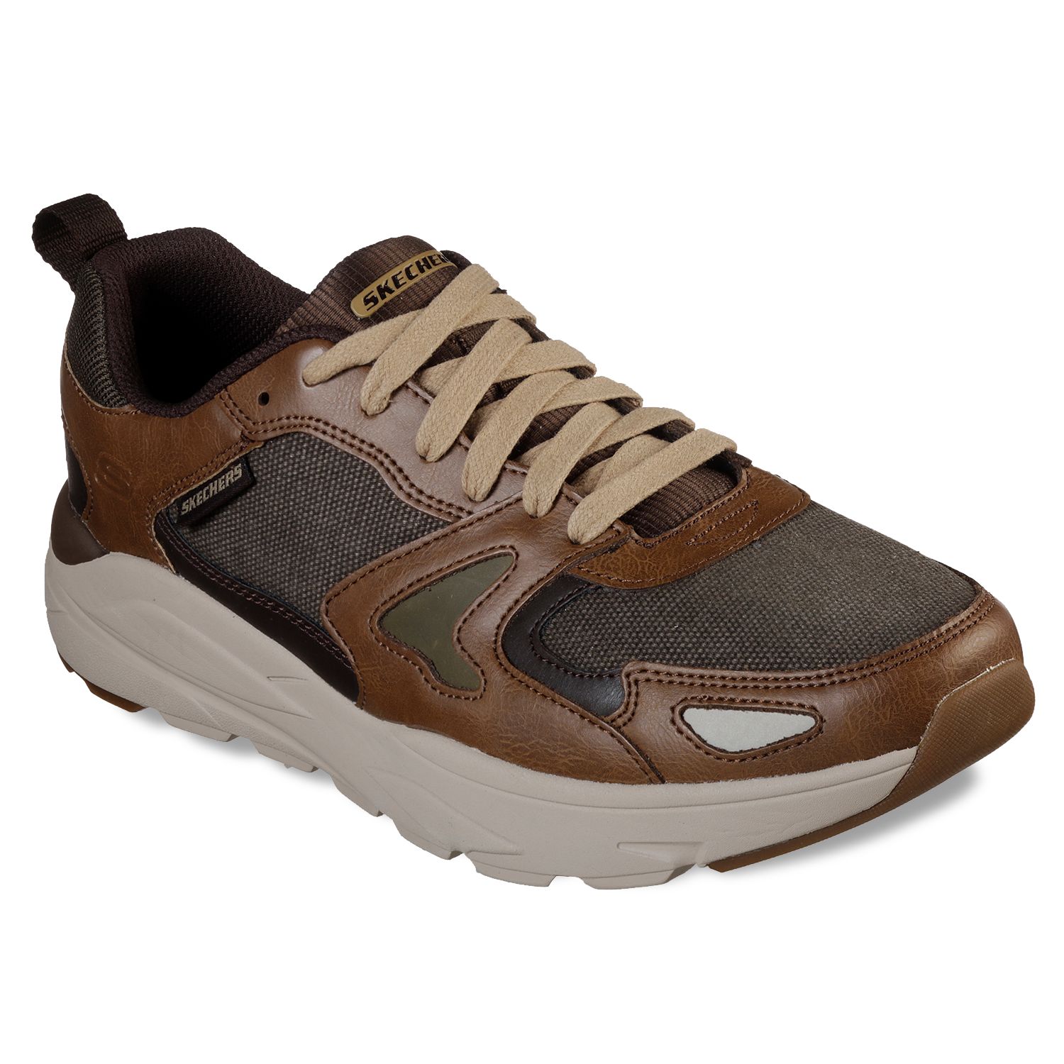 skechers shoes mens olive