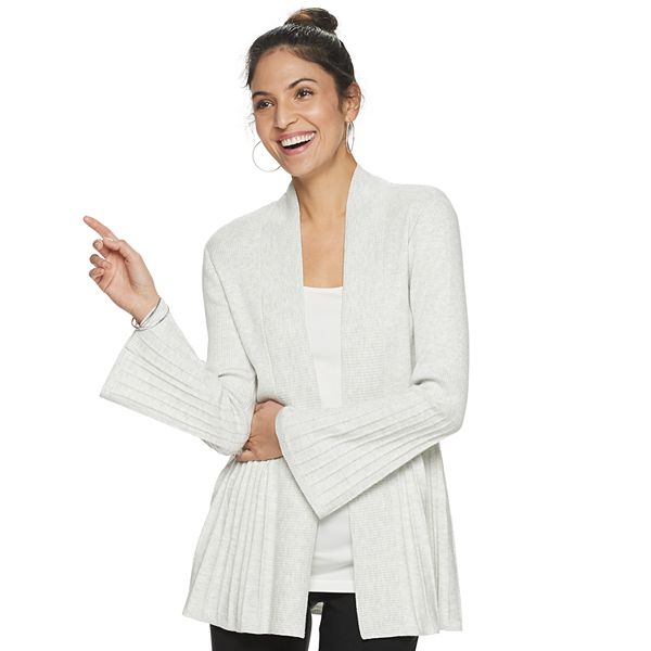Women's Apt. 9® Knitted Bell Sleeve Cardigan