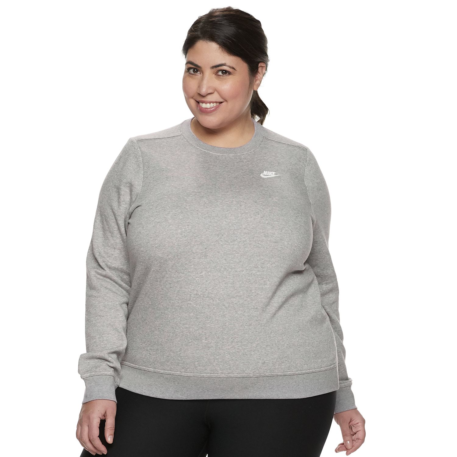 kohls plus size nike sweatshirts