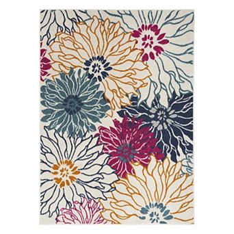 Nourison Passion Multicolor Floral Area Rug