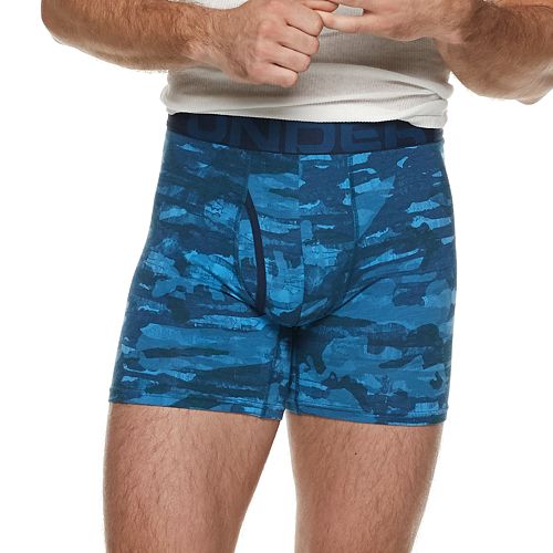 Men's Under Armour 3-pack Charged Cotton® Stretch 6-inch Boxerjock ...