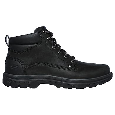 Skechers Relaxed Fit Segment Garnet Men's Ankle Boots