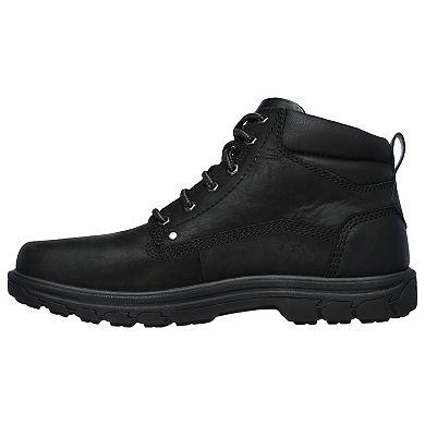 Skechers Relaxed Fit Segment Garnet Men's Ankle Boots