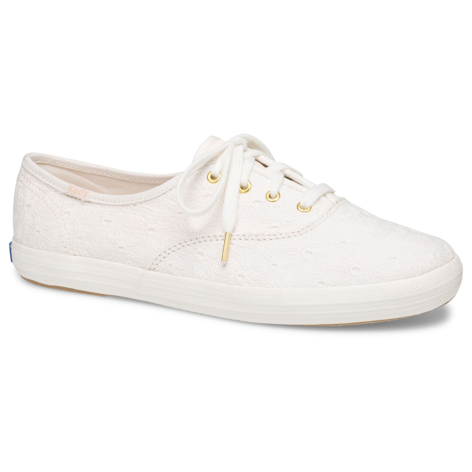 keds white eyelet shoes