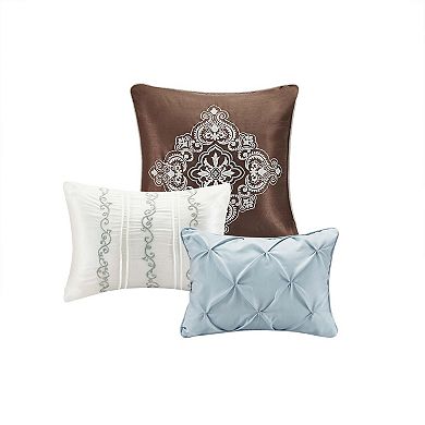 Madison Park Amberley 7-Piece Comforter Set with Coordinating Pillows