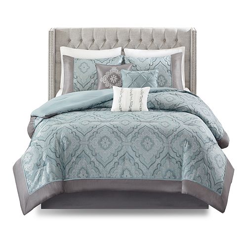 Madison Park Amberley 7 Piece Comforter Set