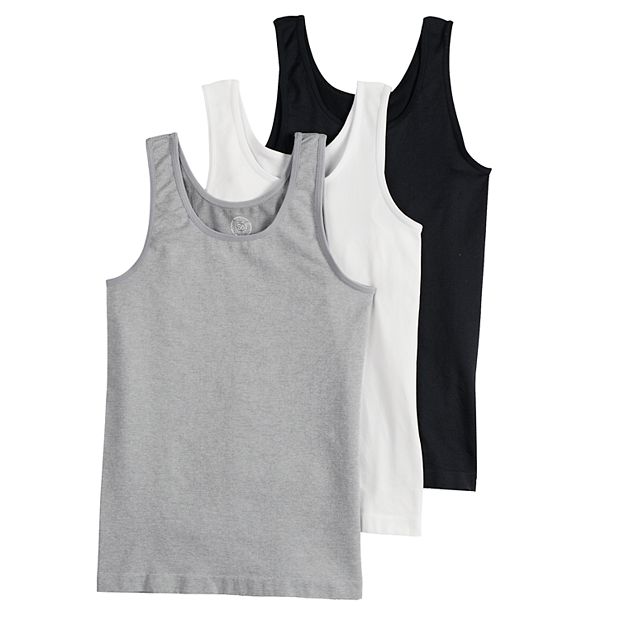 Women's 3-Pack Seamless Fabric Going-Out Tanks, Women's Clearance