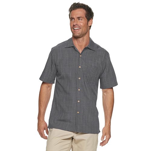 Men's Batik Bay Textured Slubbed Button-Down Shirt