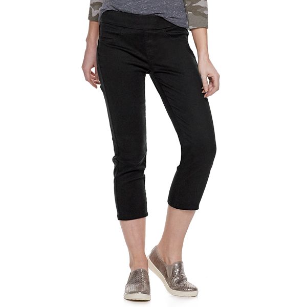 Women's Sonoma Goods For Life™ Pull-On Capri Jeans