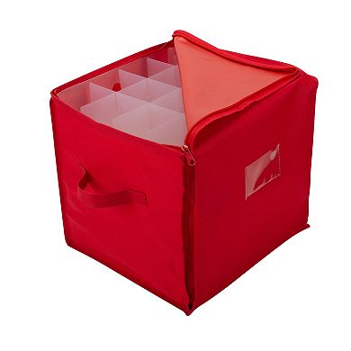 Simplify Simplify 64 Count Stackable Christmas Ornament Storage Box