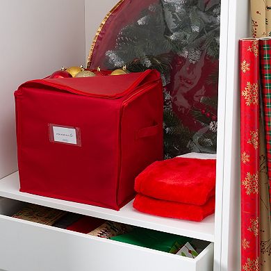Simplify Simplify 64 Count Stackable Christmas Ornament Storage Box
