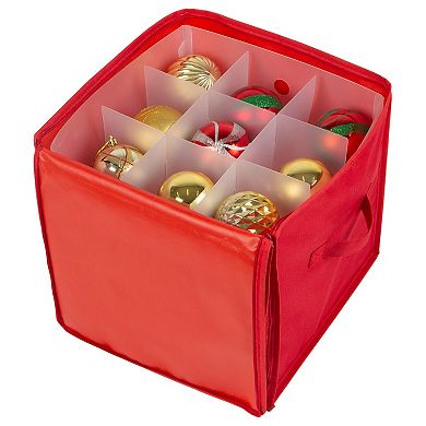 Simplify Stackable Christmas Ornament Storage Box - 27 Count