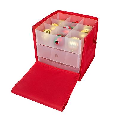 Simplify Stackable Christmas Ornament Storage Box - 27 Count