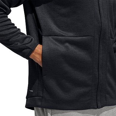 Men's adidas Team Issue Performance Full-Zip Fleece Hoodie