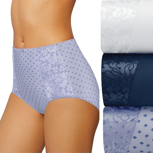 Bali 3pack Double Support Brief Panties DFDBB3