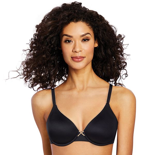 Bali Soft Touch Back Smoothing Wirefree Bra Black