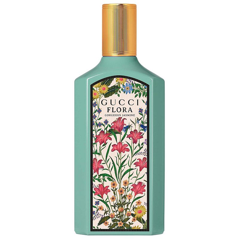 Gucci Flora Gorgeous Jasmine Eau de Parfum with Orange and Sandalwood, Size: 3.4 FL Oz, Flora J