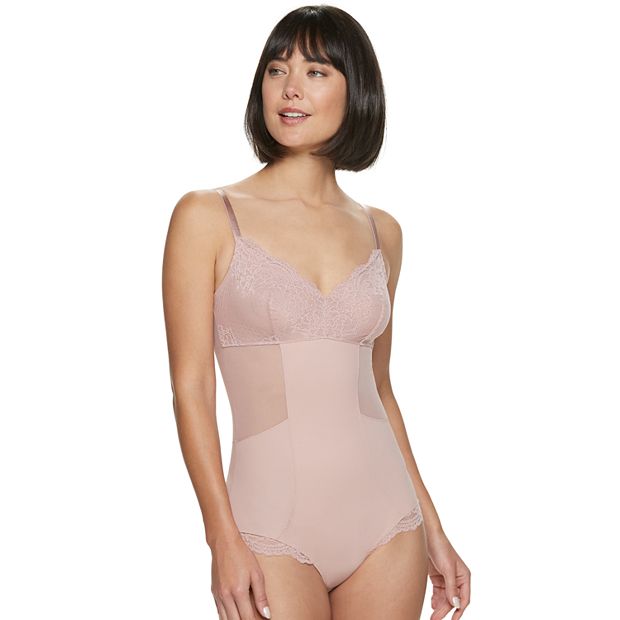SPANX Spotlight On Lace High-Waisted Brief in Vintage Rose