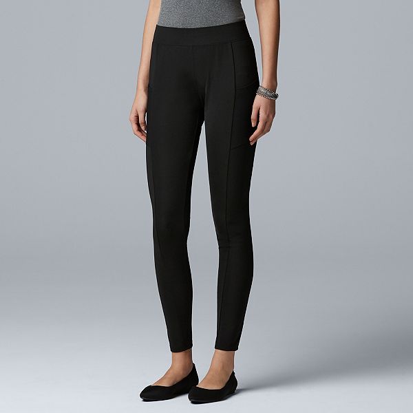 Vera Wang Leggings Black Size M - $7 (80% Off Retail) - From Gaby