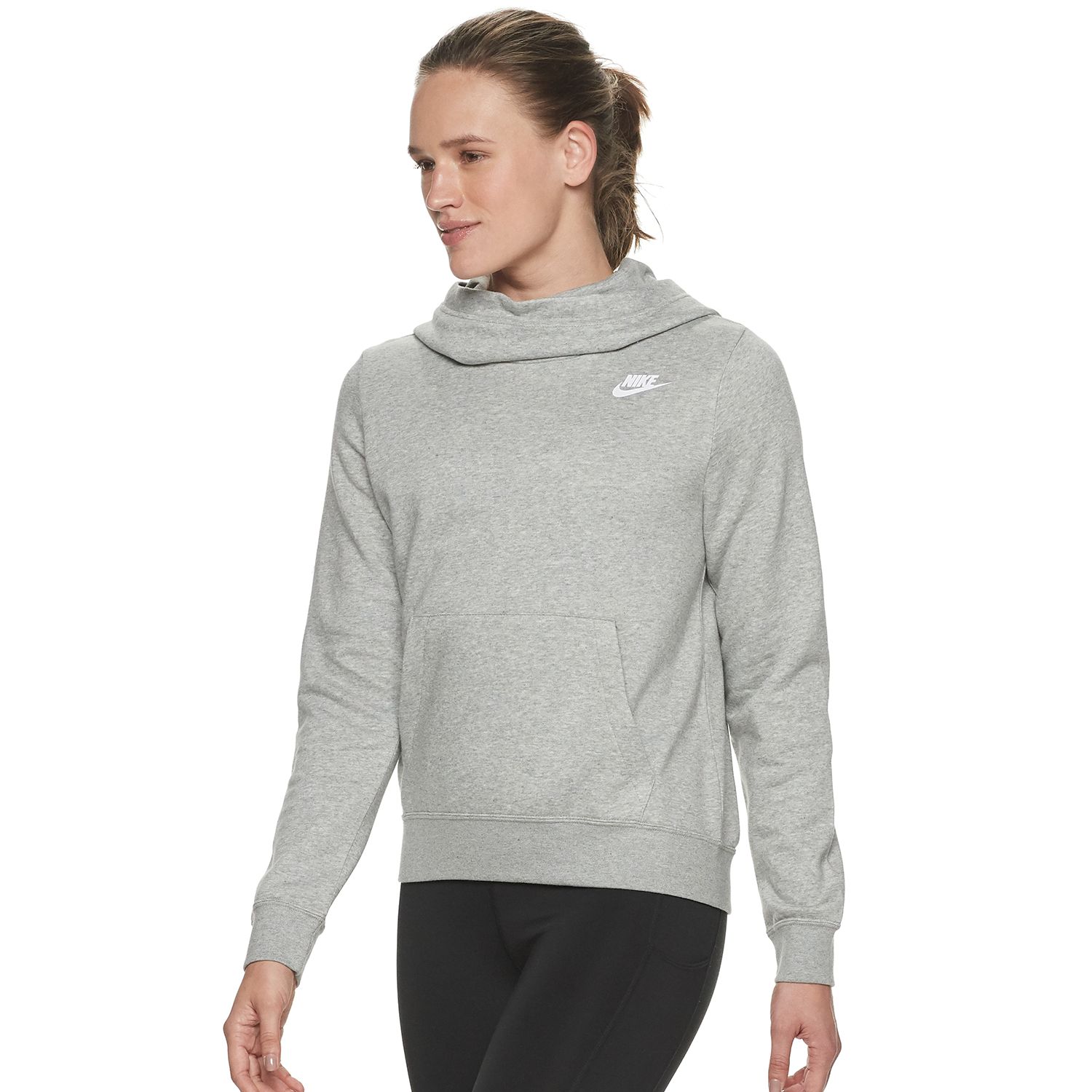 womens nike cowl neck hoodie