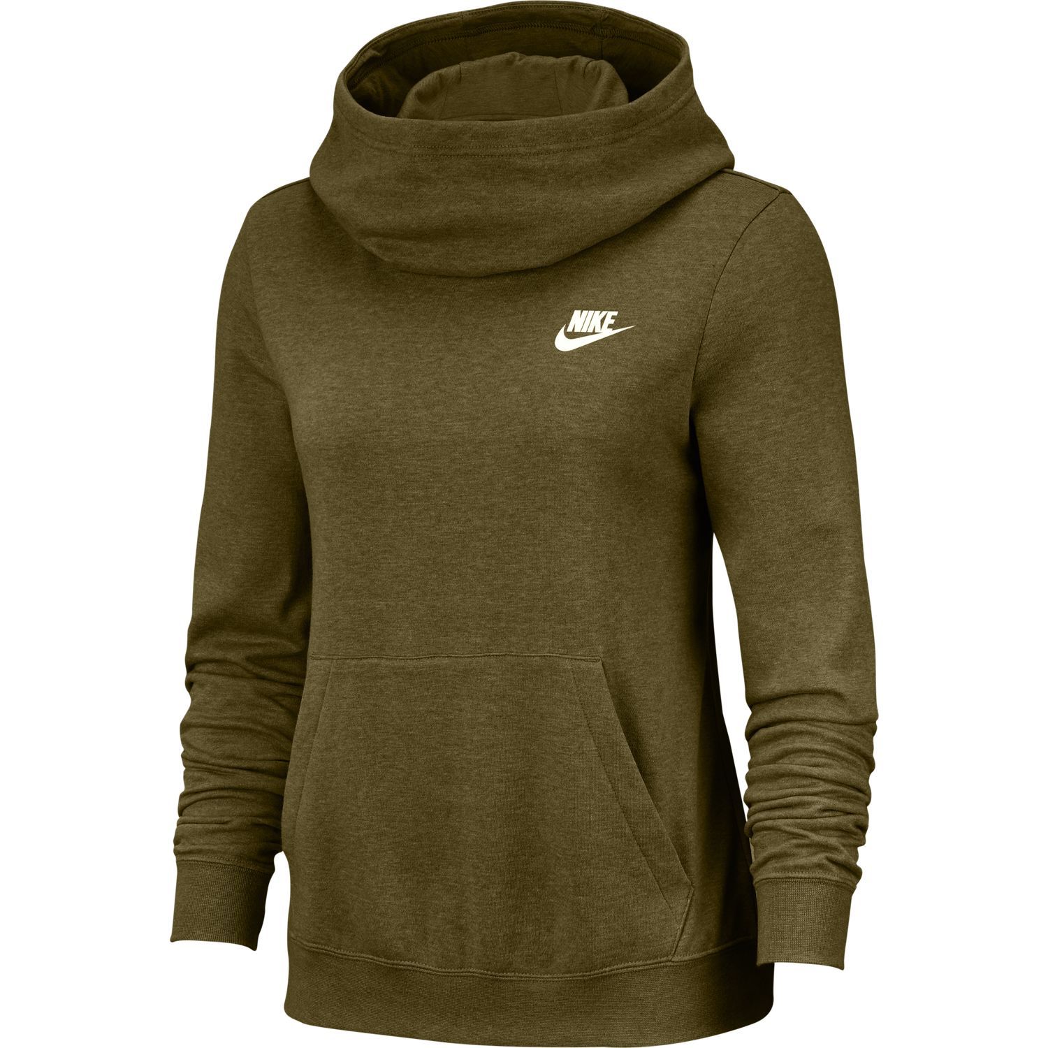 women's nike green hoodie