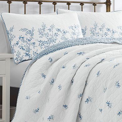 Laura Ashley Flora Quilt Set