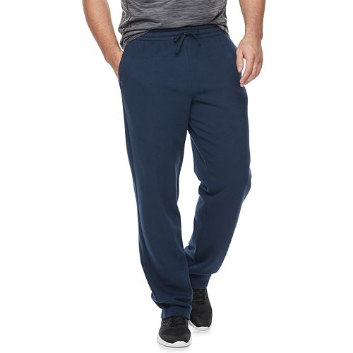 Big & Tall Tek Gear® Ultra Soft Fleece Open-Bottom Pants