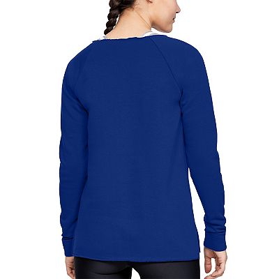 Ua hustle fleece crew hotsell