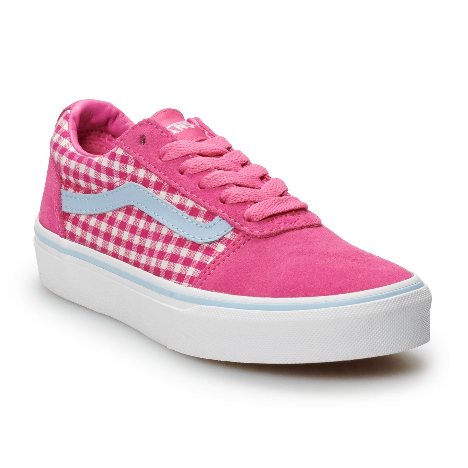 girls checkered shoes
