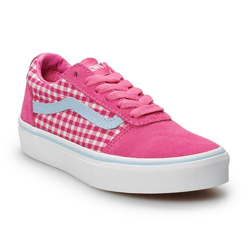 Vans Ward Girls' Checkered Skate Shoes