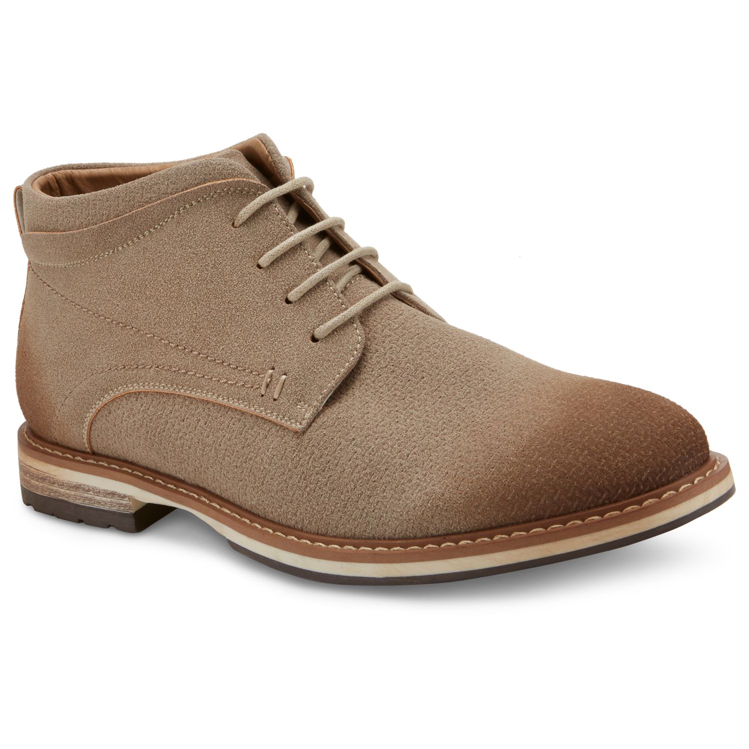 taupe chukka boots