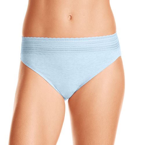 Warner's No Pinching. No Problems. LaceTrim Cotton HiCut Panty RT2091P