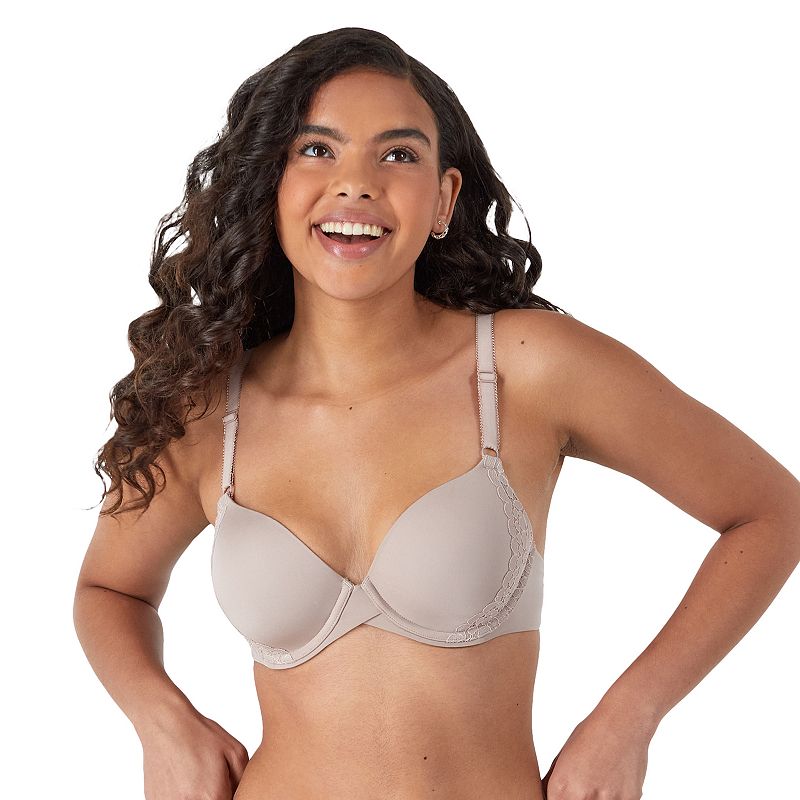 Maidenform® One Fab Fit® Modern Demi T-Shirt Underwire Bra DM7543, Women's, Size: 40 C, Evening