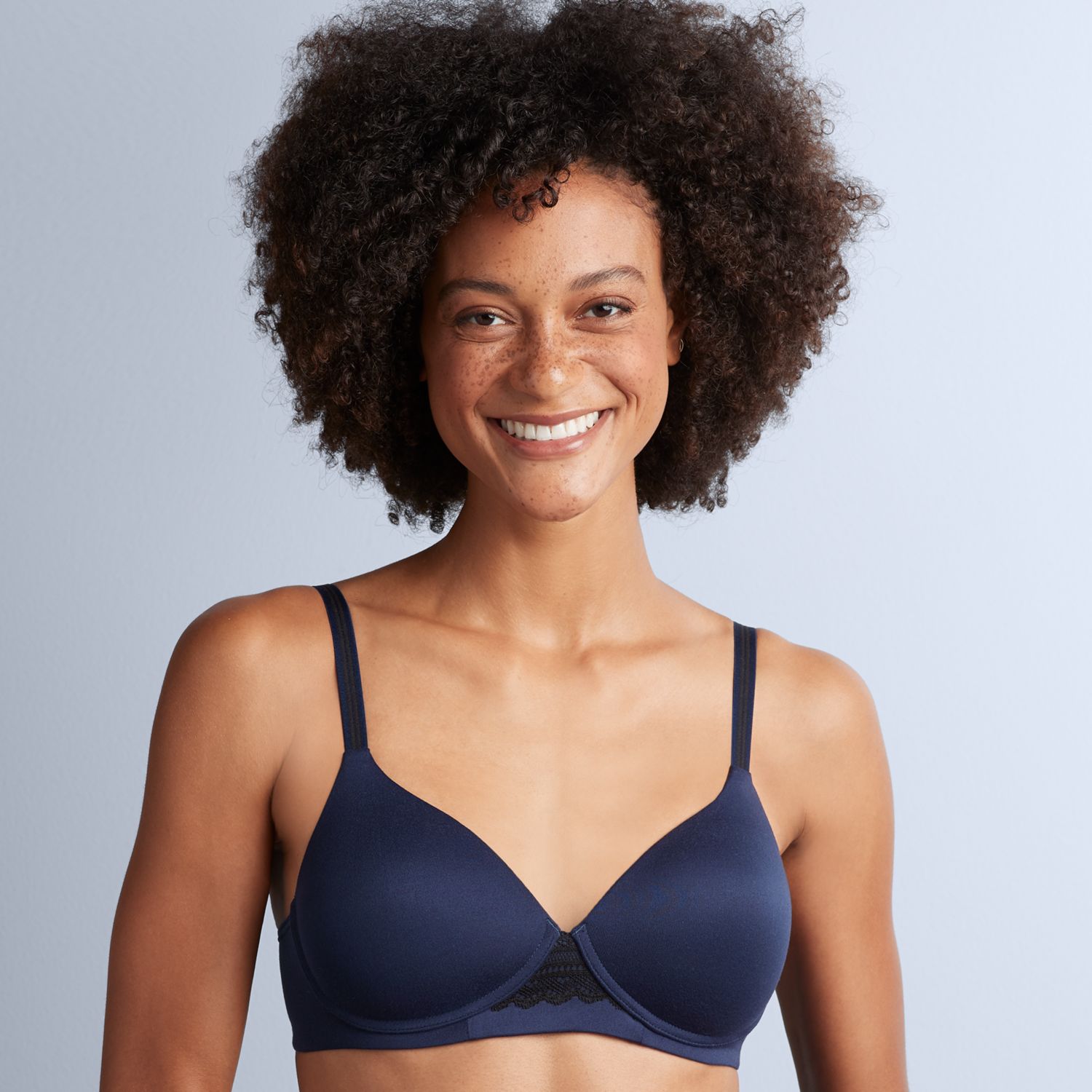 hanes ultimate t shirt soft wire free bra