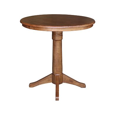 International Concepts Pedestal Round Dining Table
