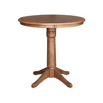 International Concepts Pedestal Round Dining Table