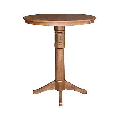 International Concepts Round Pedestal Dining Table