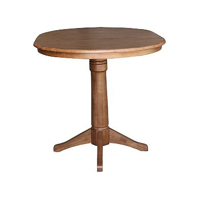 International Concepts Round Pedestal Dining Table