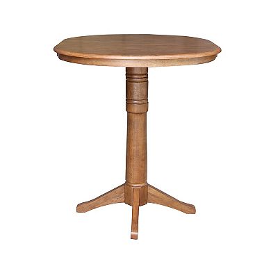 International Concepts Round Pedestal Dining Table