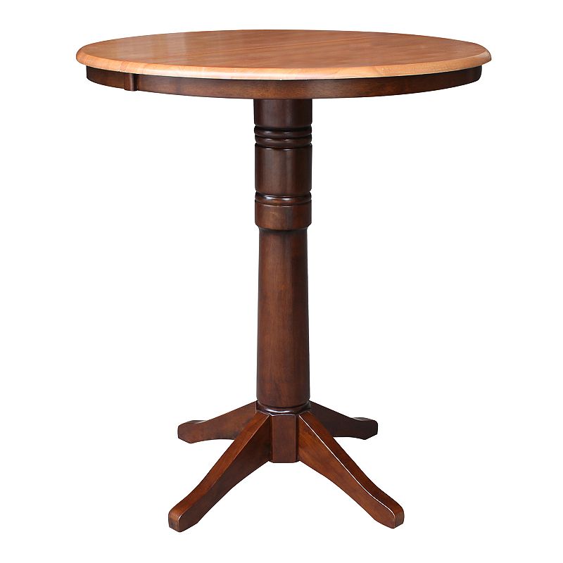 International Concepts Round Pedestal Dining Table, Multicolor